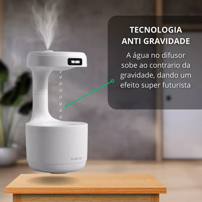 Umidificador e Difusor de Ar Anti-gravidade | Gravity Pro®