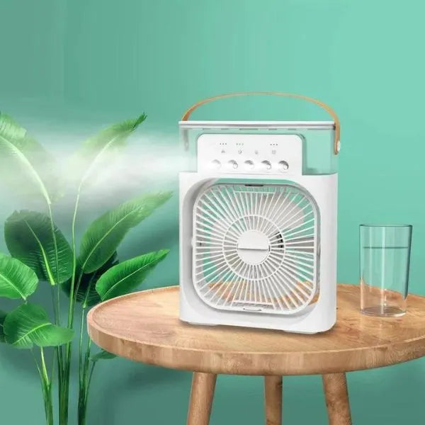 Mini Ventilador de ar com Umidificador Portátil | HydraCool®