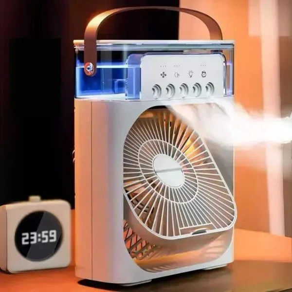 Mini Ventilador de ar com Umidificador Portátil | HydraCool®