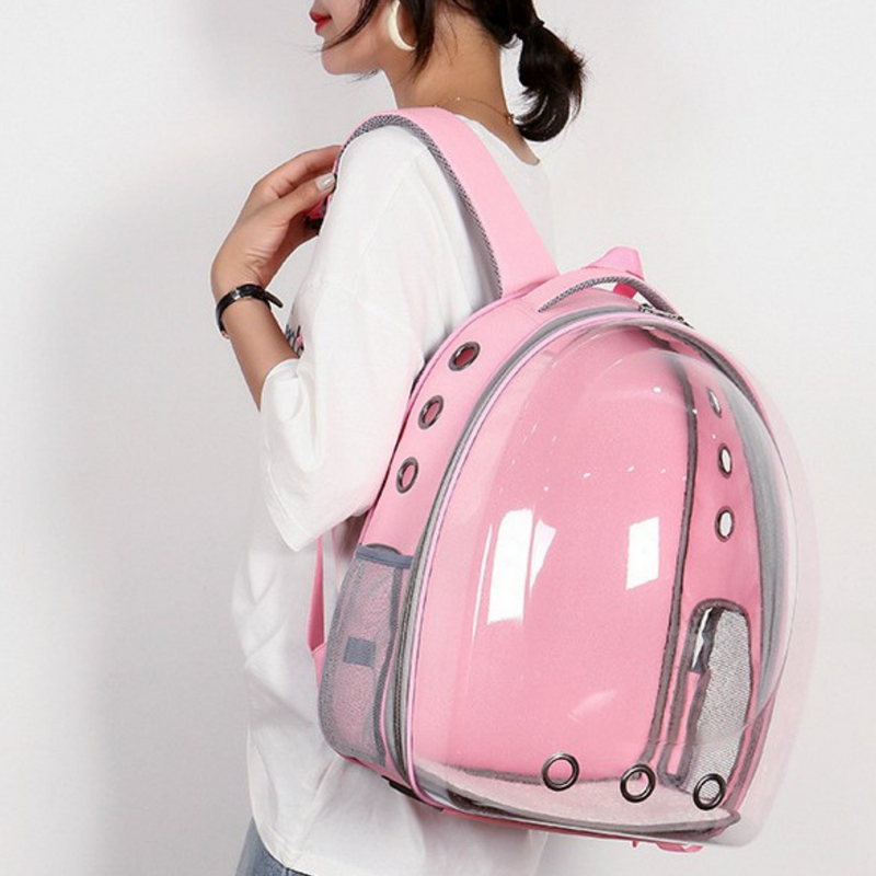 Mochila de Transporte com Visor Astronauta para Pets