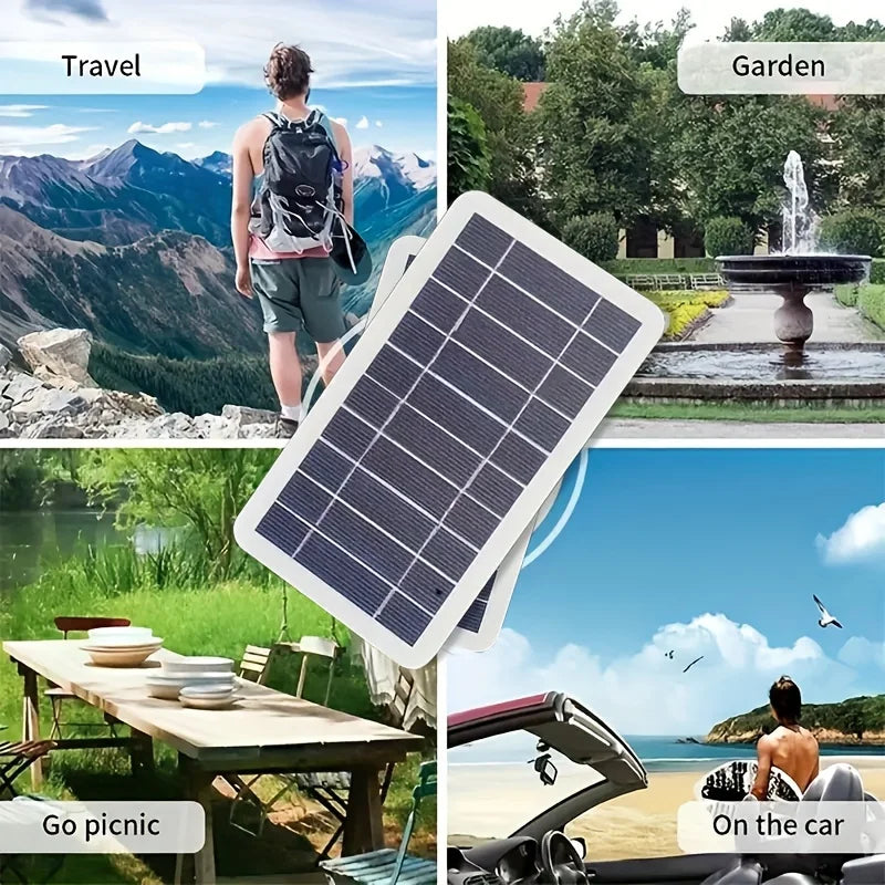 Painel Solar fotovoltaica Portátil | EcoCharge® - Placa solar fotovoltaica Portátil à prova d´água